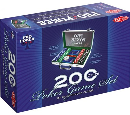 Pro Poker case 200 chips 11,5 gram