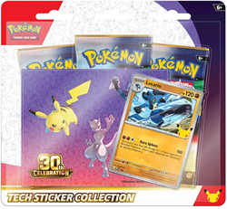 Pokemon - 30th Celebration - Tech Sticker Collection - Lucario