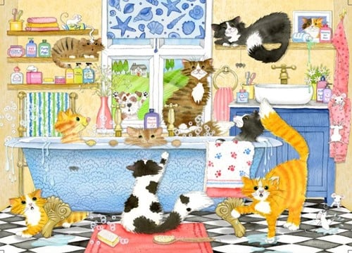 Catastrophe Cottage Puzzels (4 x 500 stukjes)-3