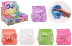Slow Rise XL Glitter Kubus (8 cm)