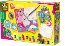 SES - Gieten en Schilderen Prinsessencanvas