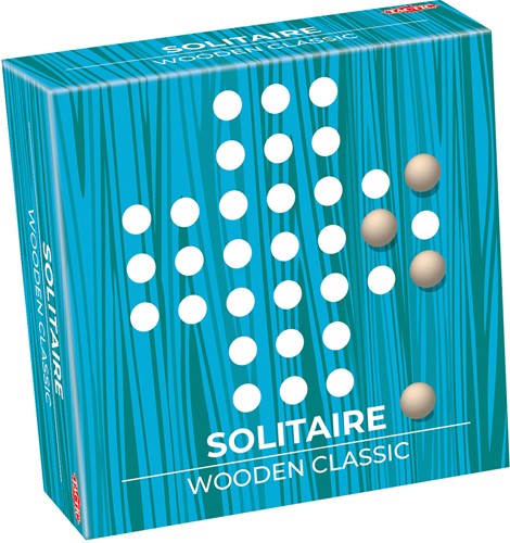 Solitaire in houten box