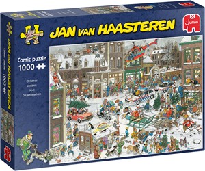 Afbeelding van het spelletje Jan van Haasteren - Kerstmis Puzzel (1000 stukjes)