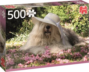 Afbeelding van het spelletje Premium Collection Puzzel - Sophie Bed Of Flowers (500 stukjes)