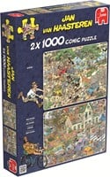 Jan van Haasteren - Safari/Storm Puzzel 2 in 1