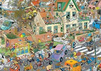 Jan van Haasteren - Safari/Storm Puzzel 2 in 1-3