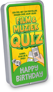 Film & Muziek Quiz - Happy Birthday