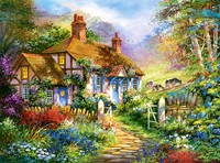 Forrest cottage Puzzel (3000 stukjes)-2