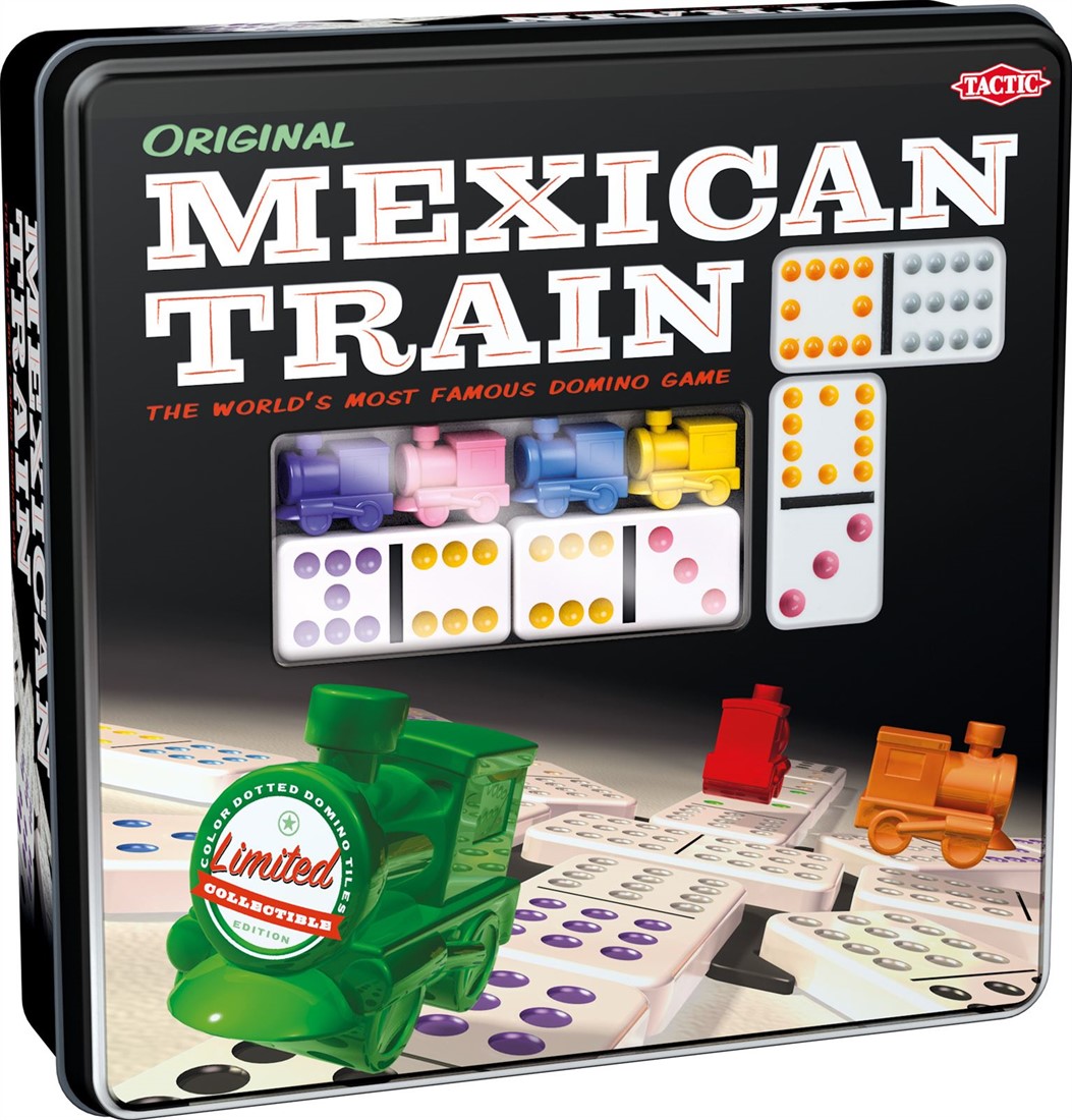 Tutor haar Farmacologie Mexican Train - Origineel in Blik - kopen bij Spellenrijk.nl