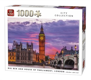 Afbeelding van het spel The Big Ben London Puzzel (1000 Stukjes)