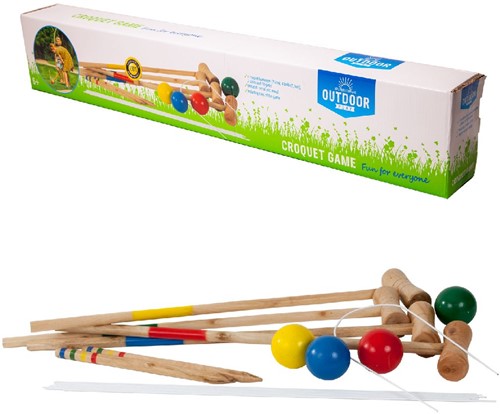 Outdoor Play - Croquet Set