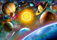 Outer Space Puzzel (500 stukjes)-2