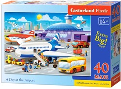 A Day at the Airport Puzzel (40 MAXI stukjes)