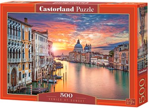 Afbeelding van het spel Venice at Sunset Puzzel (500 stukjes)