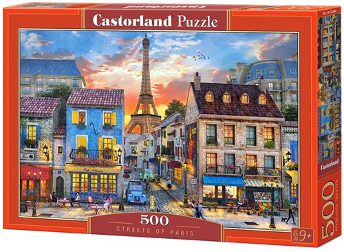 Streets of Paris Puzzel (500 stukjes)