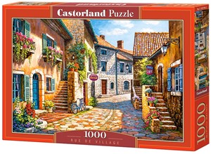 SpellenRijk Rue de Village Puzzel (1000 stukjes) aanbieding