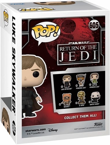 Funko Pop! - Star Wars Return Of The Jedi Luke Skywalker #605-3