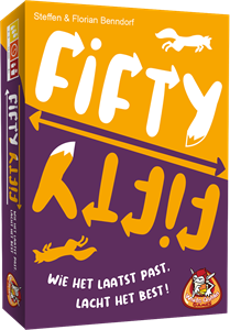 White Goblin Games Fifty-Fifty - Kaartspel