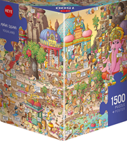 Triangle Box - Yogaland Puzzel (1500 stukjes)