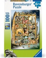 Dieren Collage Puzzel (100 XXL stukjes)