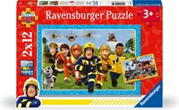 Brandweerman Sam Puzzel (2 x 12 stukjes)