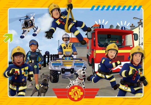 Brandweerman Sam Puzzel (2 x 12 stukjes)-3