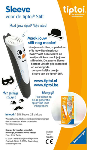 Tiptoi - Sleeve zwart-2