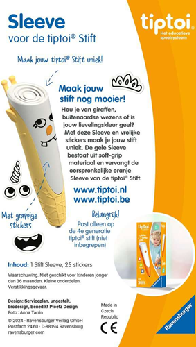Tiptoi - Sleeve Geel-2