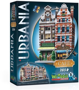 Wrebbit 3D Puzzel Urbania Café 285 stukjes