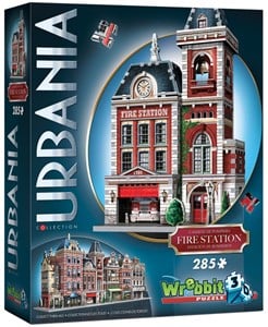 Afbeelding van het spelletje Wrebbit 3D Puzzel - Urbania Fire Station (285 stukjes)