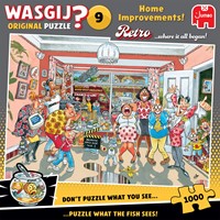 Wasgij Retro Original 9 - Klein Verbouwinkje! (1000 stukjes)-3