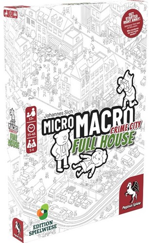 MicroMacro Crime City - Full House (Engels)