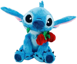 Disney - Stitch met Roos Knuffel (25cm)