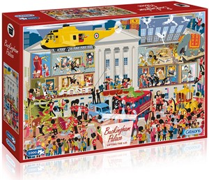 Afbeelding van het spelletje Lifting the Lid, Buckingham Palace Puzzel (1000 stukjes)