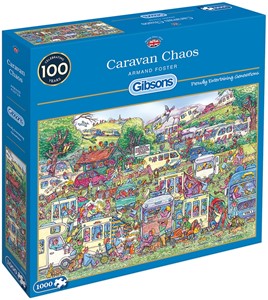 Afbeelding van het spel Caravan Chaos Puzzel (1000 stukjes)