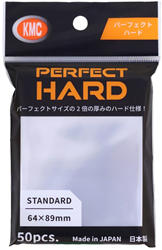 KMC - Standard Sleeves - Perfect Hard 50 stuks (64x89mm)