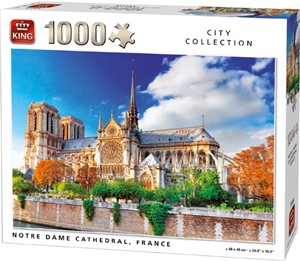 Afbeelding van het spelletje Notre Dame Puzzel (1000 stukjes)