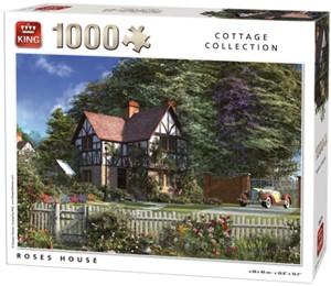King International Roses House Puzzel 1000 Stukjes king international kopen in de aanbieding King International Roses House Puzzel 1000 Stukjes king international kopen in de aanbieding