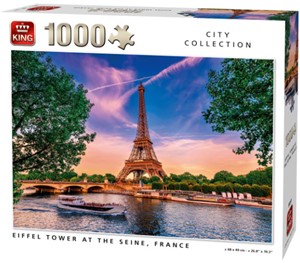 Afbeelding van het spelletje Eiffeltoren Puzzel (1000 stukjes)
