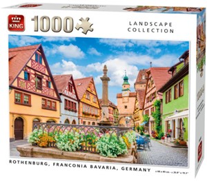 King International Rothenburg Franconia Bavaria Puzzel 1000 Stukjes king international kopen in de aanbieding King International Rothenburg Franconia Bavaria Puzzel 1000 Stukjes king international kopen in de aanbieding