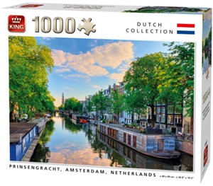 Afbeelding van het spelletje Prinsengracht, Amsterdam Puzzel (1000 stukjes)