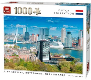 King International City Skyline Rotterdam Puzzel 1000 Stukjes king international kopen in de aanbieding King International City Skyline Rotterdam Puzzel 1000 Stukjes king international kopen in de aanbieding