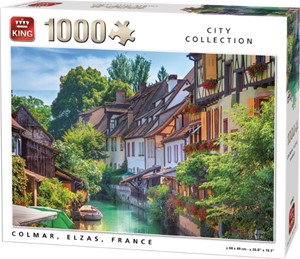 Afbeelding van het spelletje Colmar, Elzas Puzzel (1000 stukjes)