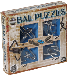 Ball Metalen Breinbrekers Puzzel - Blauw
