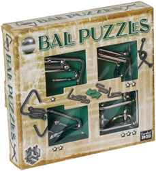 Ball Metalen Breinbrekers Puzzel - Groen