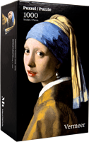 Meisje met de Parel - Johannes Vermeer Puzzel (1000 stukjes)