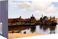 Gezicht op Delft - Johannes Vermeer Puzzel (1000 stukjes)