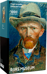 Zelfportret - Vincent van Gogh Puzzel (1000 stukjes)