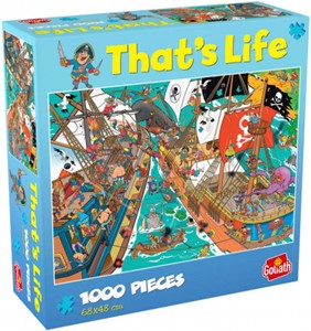 That's Life - Pirate Puzzel (1000 stukjes)