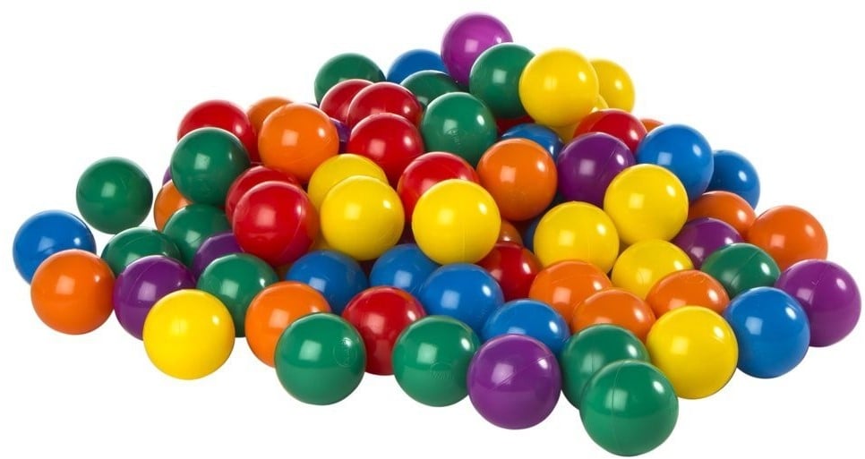 Plakken Gepland Haas Intex Ballenbak Ballen - 6,5 cm (100 stuks) - kopen bij Spellenrijk.nl